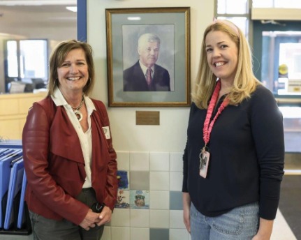Mary Anne Clancy and Mary Elizabeth Pritchard, Francis T. Bresnahan Elementary, Newburyport